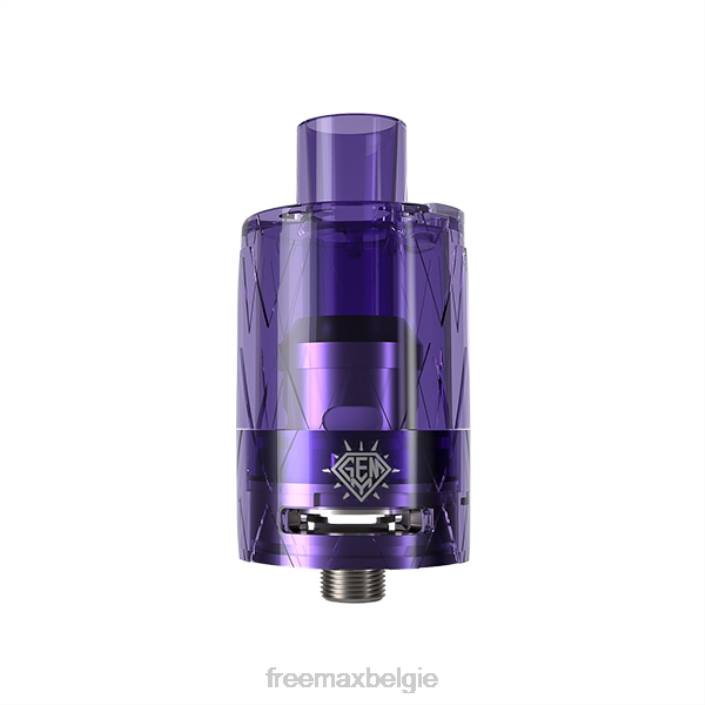 D0FZ257 - FreeMAX vape kit paars FreeMAX GEMM wegwerptank