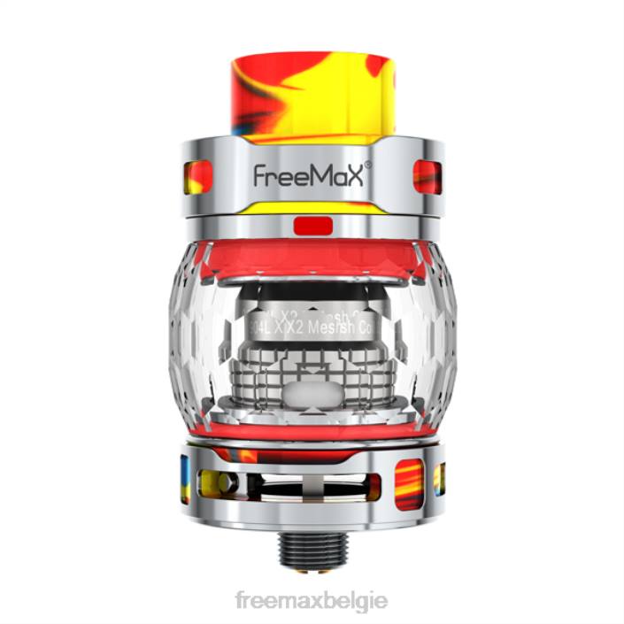 D0FZ209 - FreeMAX vape review rood FreeMAX FIRELUKE 3 tanks