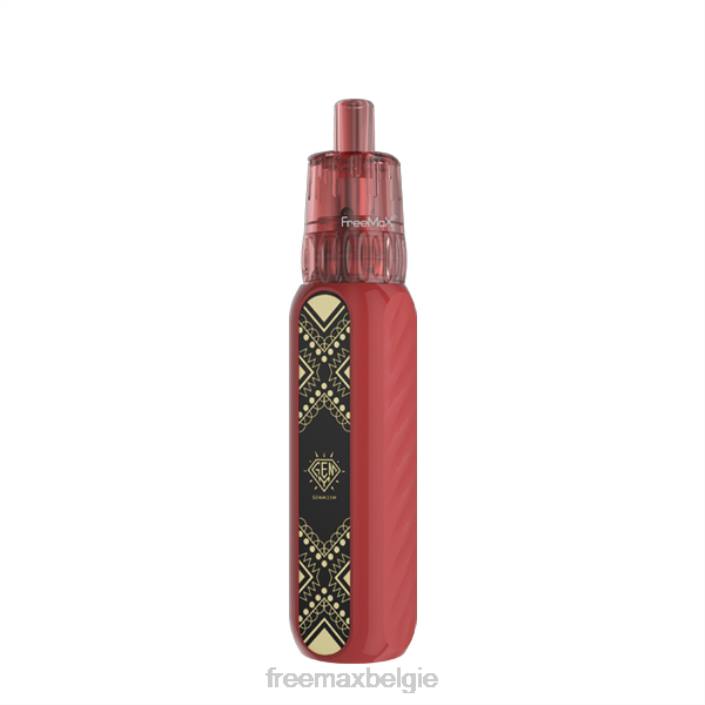 D0FZ12 - FreeMAX België rood FreeMAX GEMM 25w pod-modkit