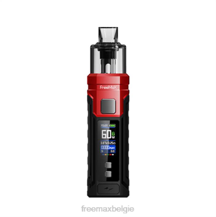 D0FZ52 - FreeMAX België rood Zwart FreeMAX MARVOS 60w-set