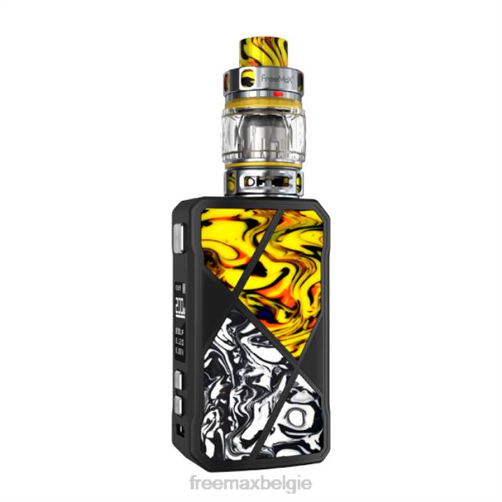 D0FZ10 - FreeMAX shop geel-zwart FreeMAX MAXUS 200W-set