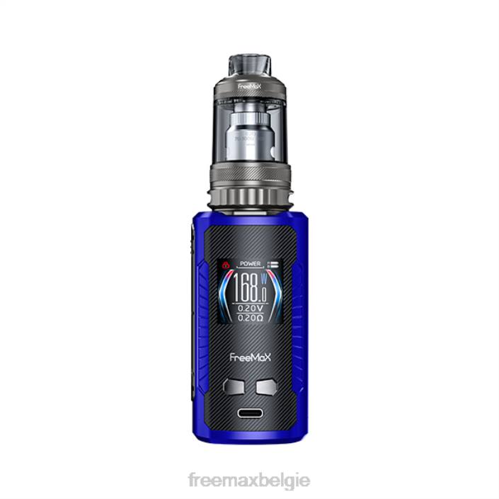 D0FZ125 - FreeMAX vape kit blauw FreeMAX MAXUS max pro 168w kit 2ml