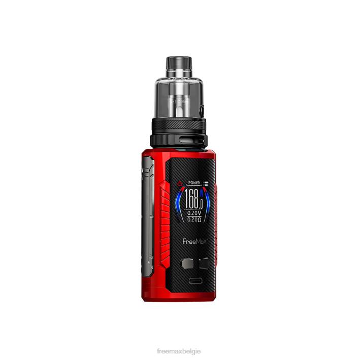 D0FZ151 - FreeMAX vapes rood FreeMAX MAXUS max pro 168w-kit