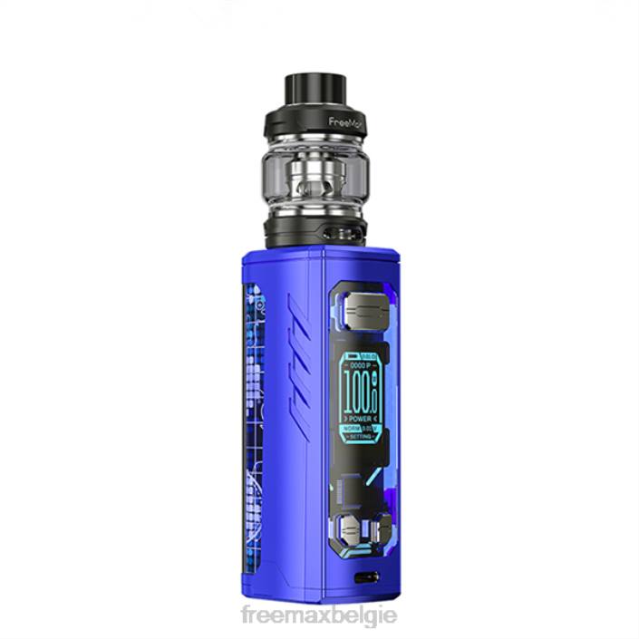 D0FZ153 - FreeMAX flavormax kobalt blauw FreeMAX MAXUS solo 100w-kit