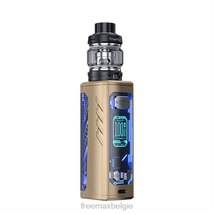 D0FZ154 - FreeMAX pod vape gouden FreeMAX MAXUS solo 100w-kit
