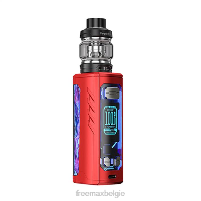 D0FZ156 - FreeMAX online rood FreeMAX MAXUS solo 100w-kit