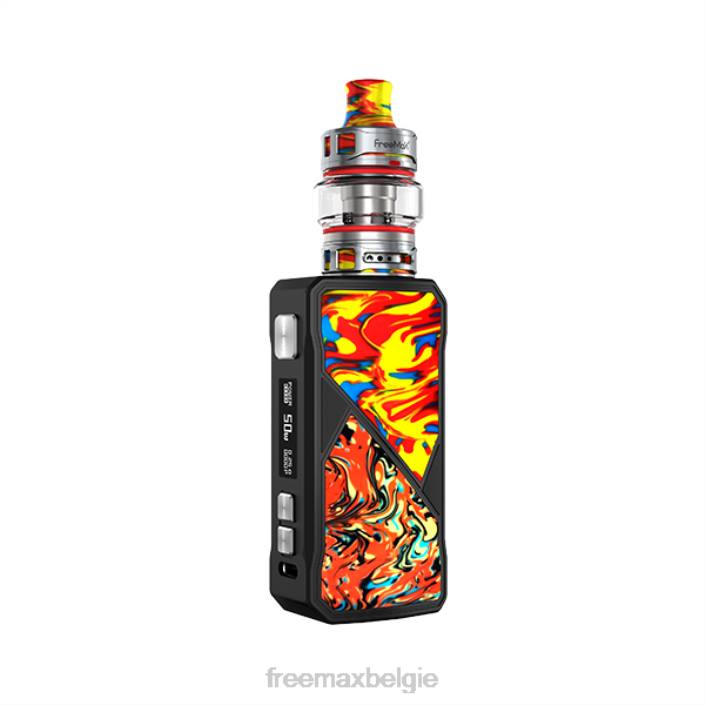 D0FZ68 - FreeMAX vape Brussel oranje FreeMAX MAXUS 50w-set