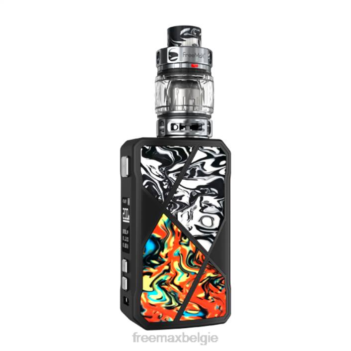 D0FZ6 - FreeMAX online zwart-oranje FreeMAX MAXUS 200W-set