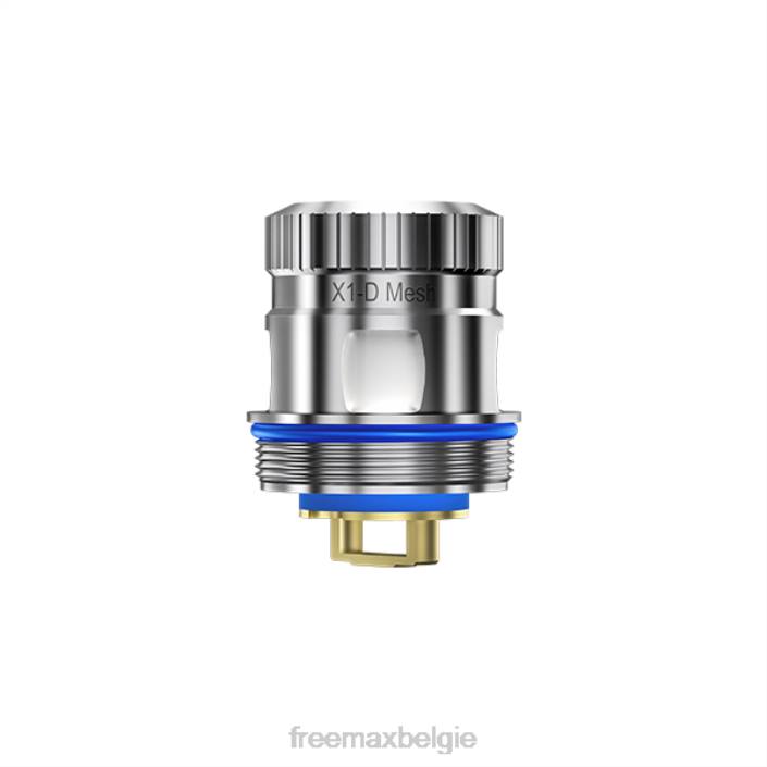 D0FZ291 - FreeMAX vape kit ss FreeMAX x1-d mesh-spoel